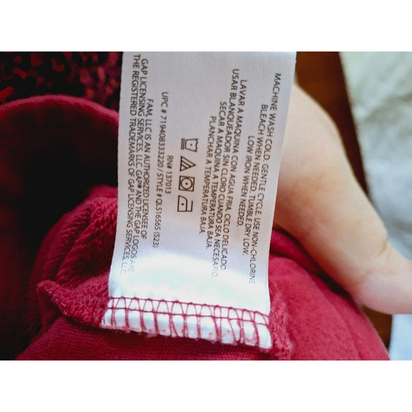 Gap Sweat dark pink Size L womens athletic athleisure Sweat shorts - Picture 5 of 5